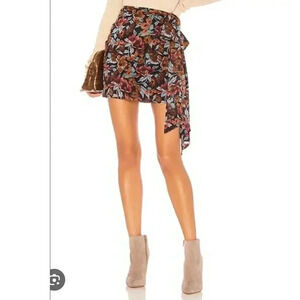 Majorelle Marion Mini Skirt in Winter Multi Size XXS